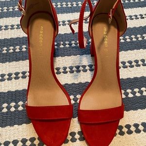 Red heels from Macys